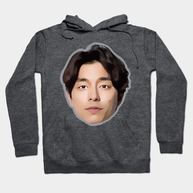 Gong Yoo - Korean Actor Hoodie by Playful Creatives